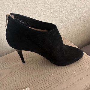 Jimmy Choo black suede booties